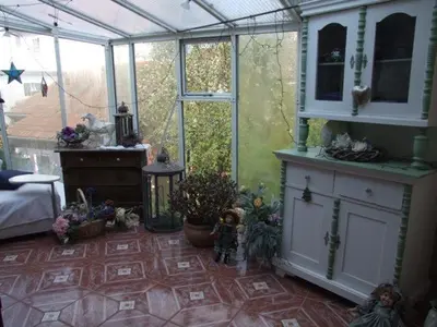 Ein Garten an der Unterkunft Schönbachhof