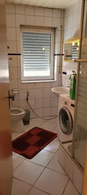 Ein Badezimmer in der Unterkunft Selzen