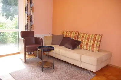 Ein Sitzbereich in der Unterkunft Ruhe genießen und wohlfühlen auf 70m²