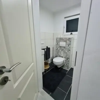 Ein Badezimmer in der Unterkunft Klein und ruhig! Apartment zum entspannen