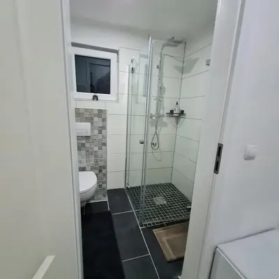 Ein Badezimmer in der Unterkunft Klein und ruhig! Apartment zum entspannen