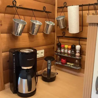 Küche/Küchenzeile in der Unterkunft Chalet Spessart