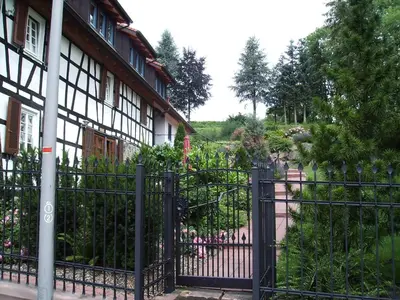 Ein Garten an der Unterkunft Glattbacher Hof