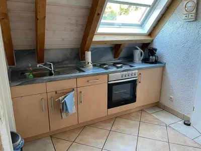 Küche/Küchenzeile in der Unterkunft Glattbacher Hof
