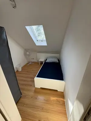 Ein Bett oder Betten in einem Zimmer der Unterkunft Monteurwohnung Heilbronn Zentrum