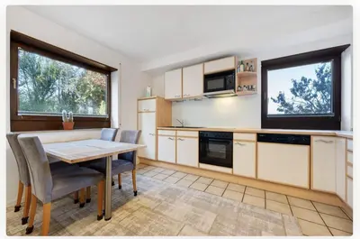 Küche/Küchenzeile in der Unterkunft ruhige Wohnung im Schwarzwald (Pforzheim, OT Würm)