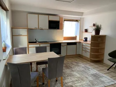 Küche/Küchenzeile in der Unterkunft ruhige Wohnung im Schwarzwald (Pforzheim, OT Würm)