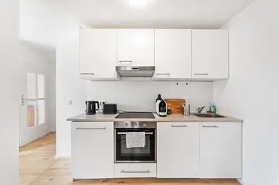 Küche/Küchenzeile in der Unterkunft Casa Bergstraße 3