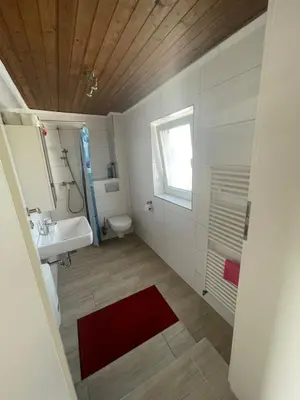 Ein Badezimmer in der Unterkunft Ferien Wohnung