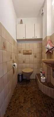 Ein Badezimmer in der Unterkunft TOP 3-Zimmerwohnung nähe Kurpark