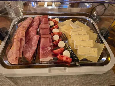 Essen in der Pension oder in der Nähe