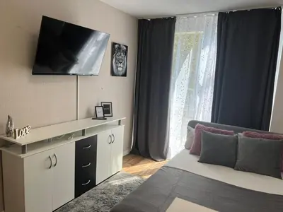 Küche/Küchenzeile in der Unterkunft Business Appartement in Mainz Bretzenheim