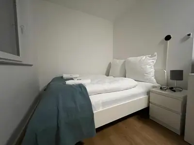 Ein Bett oder Betten in einem Zimmer der Unterkunft LUX Apartments