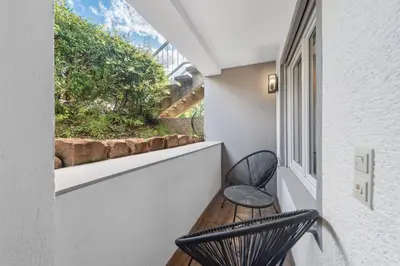 Ein Balkon oder eine Terrasse in der Unterkunft KStay Apartments - Kaiserberg - Kitchen - WIFI - Parking