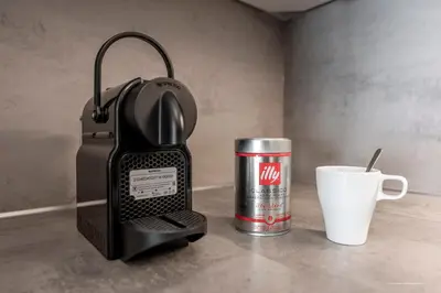 Kaffee-/Teezubehör in der Unterkunft XXL Design-Appartement Artdesign - 8 Pers - nähe Speyer Mannheim Heidelberg