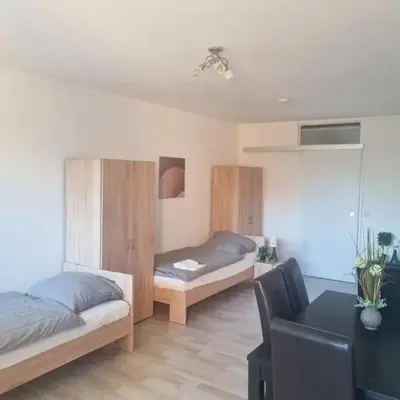 Spacious 4-Bedroom Apartment with Balcony near Frankfurt