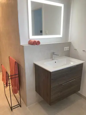 Ein Badezimmer in der Unterkunft Alma - Art Luxus Modern Ambiente