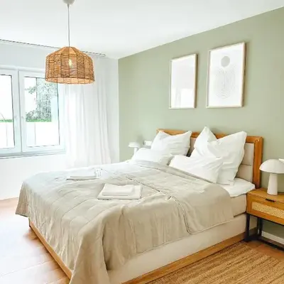 Modernes Apartment 5 Min zur Messe Parkplatz