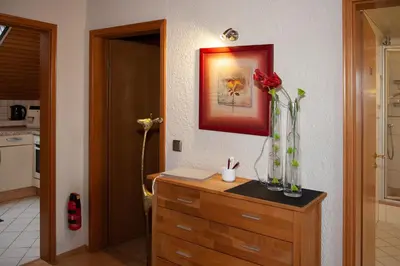 Küche/Küchenzeile in der Unterkunft Chefs Gästezimmer