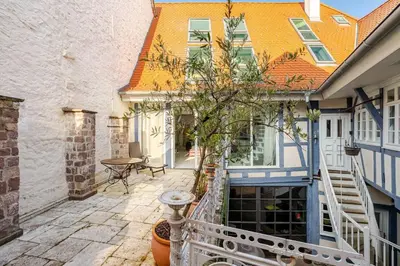 Ein Balkon oder eine Terrasse in der Unterkunft Stilhaus 1730