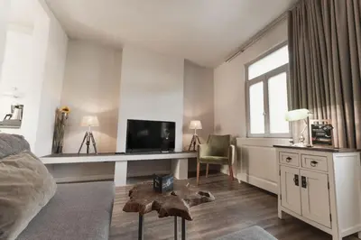 Küche/Küchenzeile in der Unterkunft BS Suites