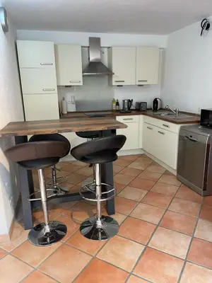Küche/Küchenzeile in der Unterkunft Wohlfühl- Wohnung