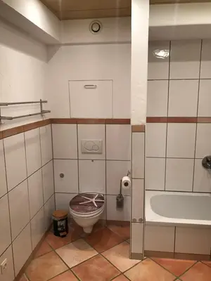 Ein Badezimmer in der Unterkunft Wohlfühl- Wohnung