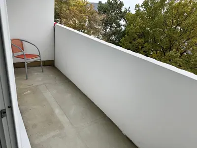 Ein Balkon oder eine Terrasse in der Unterkunft Steinhauer Business Appartement