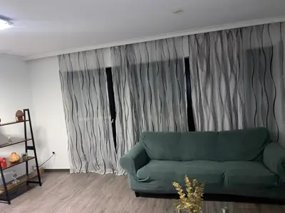 Ein Sitzbereich in der Unterkunft Mc Home Pfungstadt