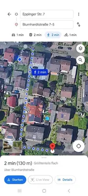 Die Umgebung um die Ferienwohnung