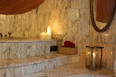 Ein Badezimmer in der Unterkunft Landhaus ideal 1