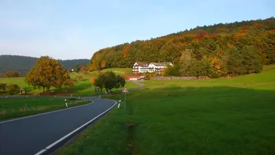 Naturlandschaft in der Nähe des Hotels