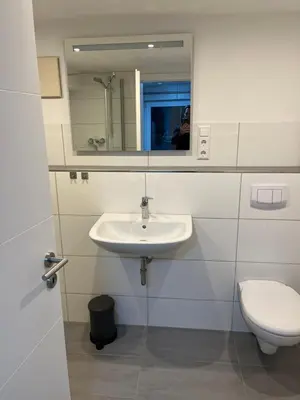 Ein Badezimmer in der Unterkunft Home for You- Monteurwohnung Ferienwohnung 2