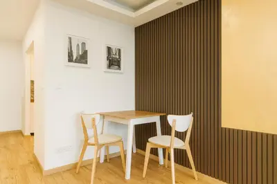 Grundriss der Unterkunft Modernes City Apartment in Top Lage, Balkon, kostenloser Parkplatz max 1,65m Höhe und 1,8m Breite