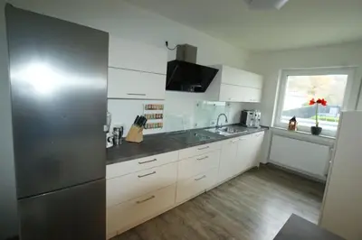 Küche/Küchenzeile in der Unterkunft Ferienhaus Landhaus Klein
