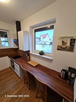 Küche/Küchenzeile in der Unterkunft Handwerkerwohnung, Monteurunterkunft-Rodgau