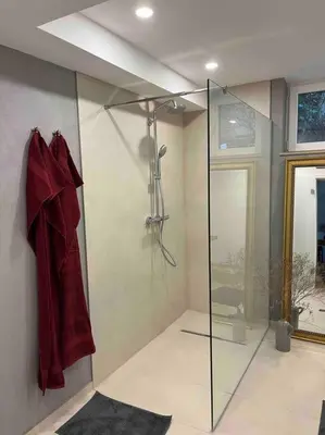 Ein Badezimmer in der Unterkunft Chic und gemütlich