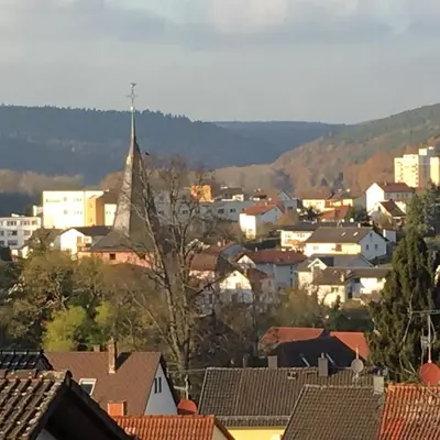 Naturlandschaft in der Nähe der Ferienwohnung