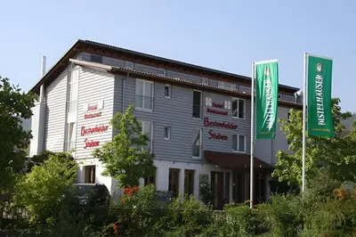 Das Gebäude in dem sich das Hotel befindet