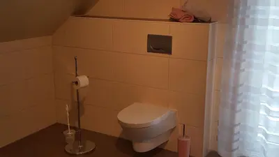 Ein Badezimmer in der Unterkunft Ferienhaus Fee