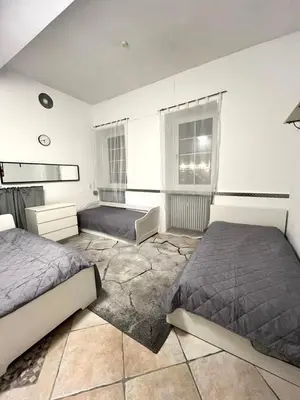 Ein Bett oder Betten in einem Zimmer der Unterkunft Be my Guest in Mannheim