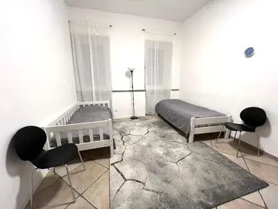 Ein Bett oder Betten in einem Zimmer der Unterkunft Be my Guest in Mannheim
