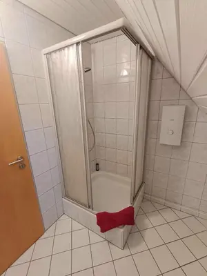 Ein Badezimmer in der Unterkunft APARTMENT / WOHNUNG IN HAIBACH