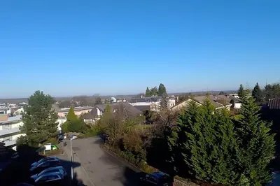 Blick auf Ankommen und wohlfühlen 2 aus der Vogelperspektive