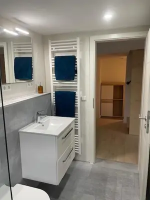 Ein Badezimmer in der Unterkunft FREIGEIST ZeitRaum