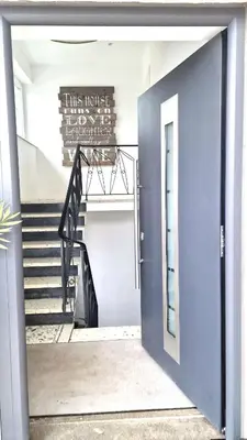 Grundriss der Unterkunft Wohnung mit Sauna, Garten & Schwimmteich