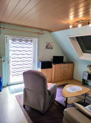 TV/Unterhaltungsangebot in der Unterkunft Ferienappartement Obrigheim