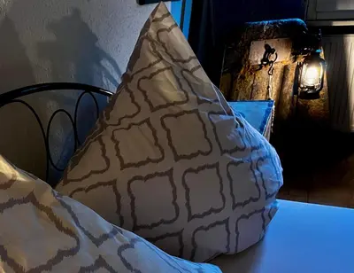 Ein Bett oder Betten in einem Zimmer der Unterkunft Touchdown21