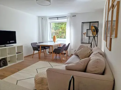 TV/Unterhaltungsangebot in der Unterkunft Magnolia: Moderne, voll möblierte Wohnung