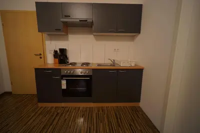 Küche/Küchenzeile in der Unterkunft Heidelberg Apartments